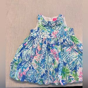 Lilly Pulitzer Bubble Dress with Matching Bloomer